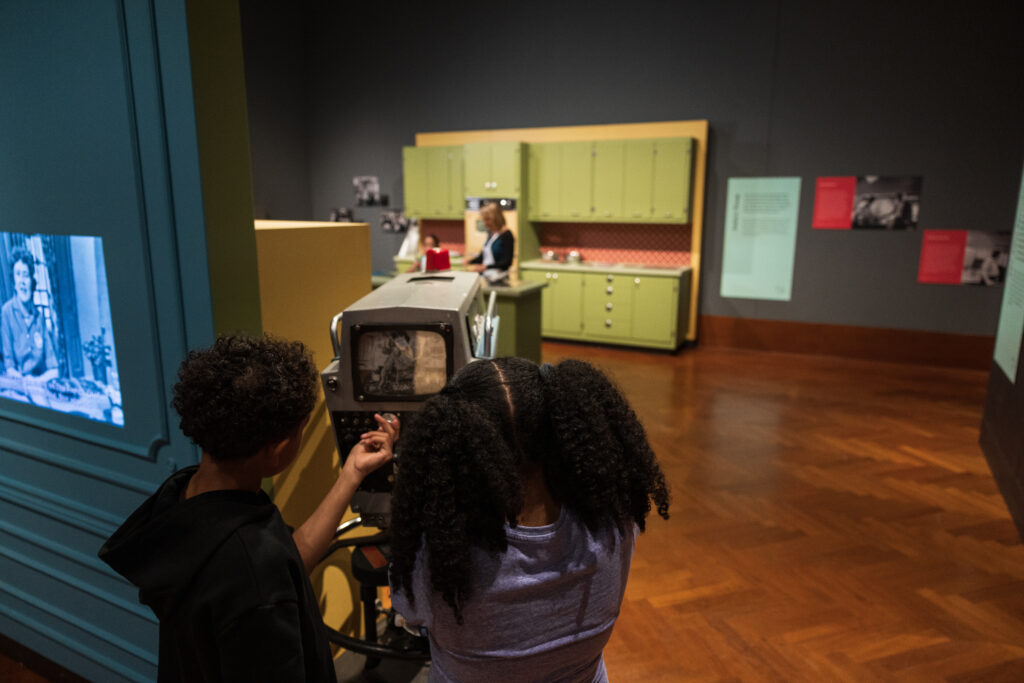 Julia Child: A Recipe for Life exhibition - installation view