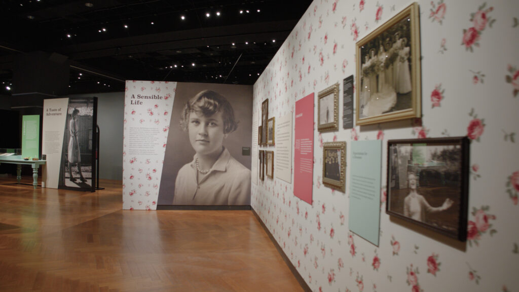 Julia Child: A Recipe for Life exhibition - installation view