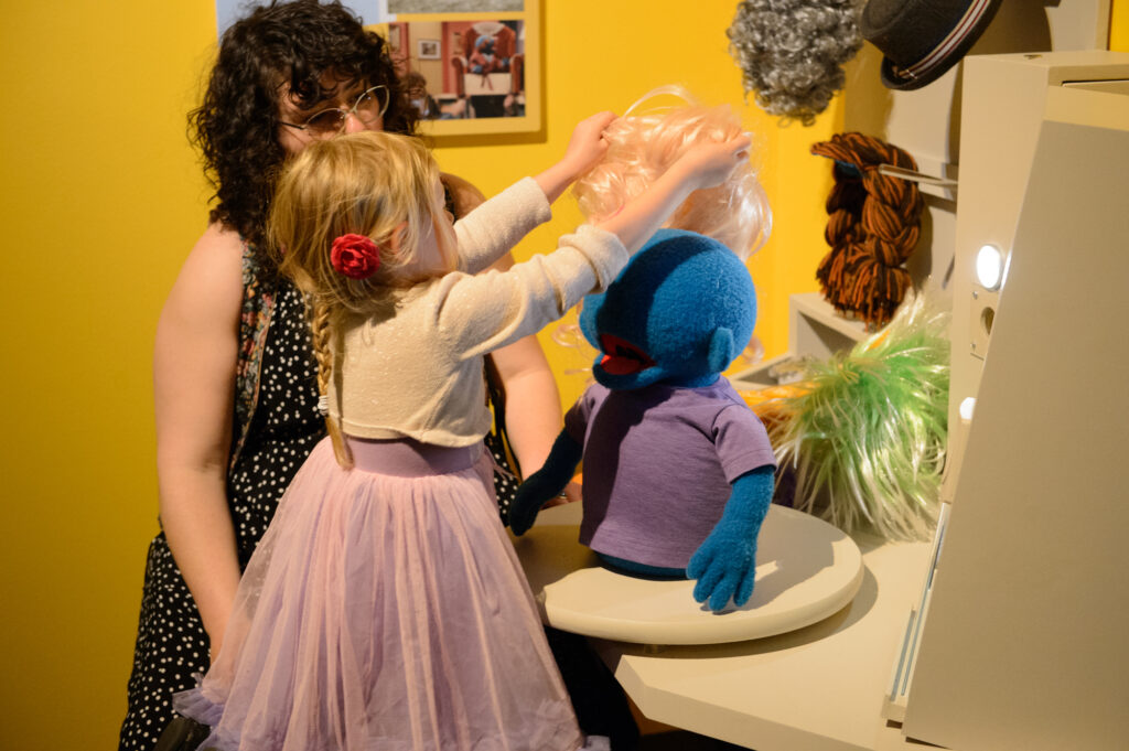 Design an Anything Muppet Character interactive experience -The Jim Henson Exhibition: Imagination Unlimited - traveling exhibition