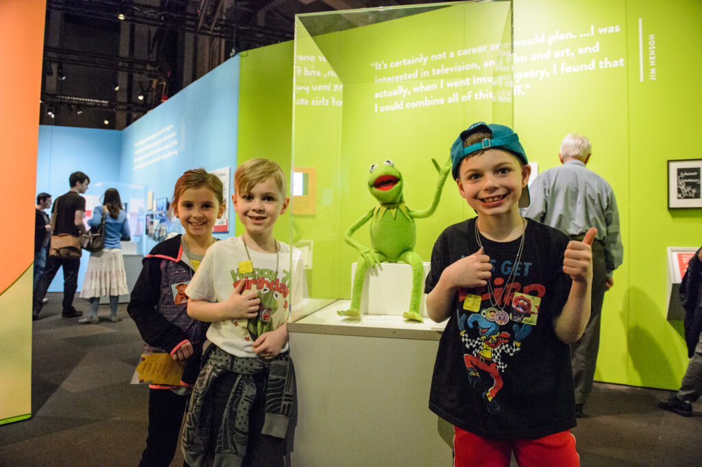 Kermit the Frog - The Jim Henson Exhibition: Imagination Unlimited - traveling exhibition