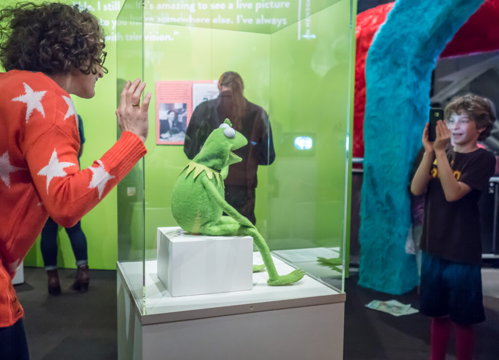 Kermit the Frog - The Jim Henson Exhibition: Imagination Unlimited - traveling exhibition