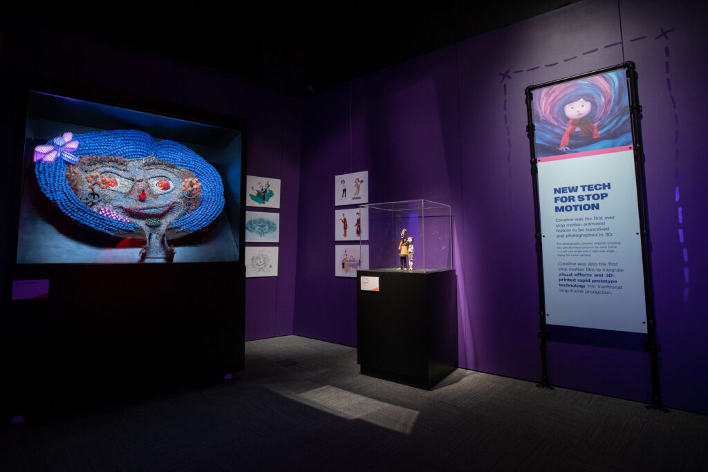 Traveling exhibition - Hidden Worlds: The Films of LAIKA Installation View