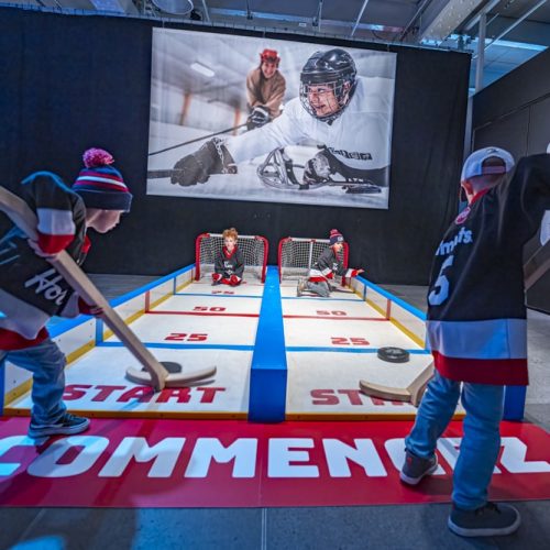 Traveling exhibition HOCKEY: Faster Than Ever - Installation View