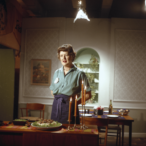Photo of Julia Child: Schlesinger Library, Radcliffe Institute, Harvard University, used with permission